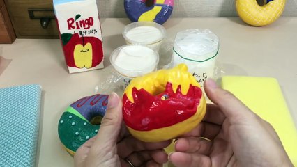 【手作りスクイーズ】実験！紙粘土でも低反発スクイーズ出来る？