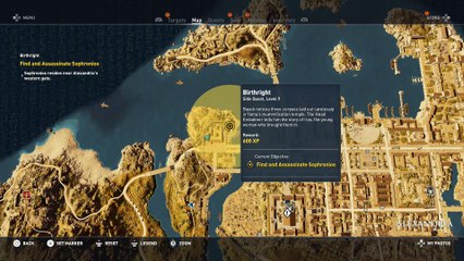ASSASSINS'S CREED ORIGINS 刺客信条：起源 PT 10 ( SIDE QUEST ) BIRTHRIGHT