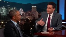 Jimmy Kimmel Asks President Barack Obama About His Daily Life