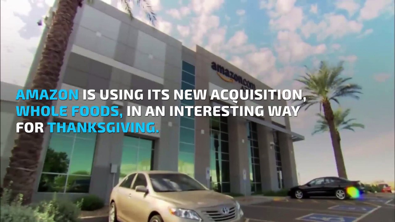 Amazon is cutting prices on turkeys at Whole Foods