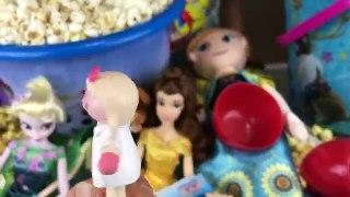 Frozen Anna Huge Mess POPCORN SURPRISE TOYS HUNT EGG SURPRISES Elsa Disney Princess Paw Patrol