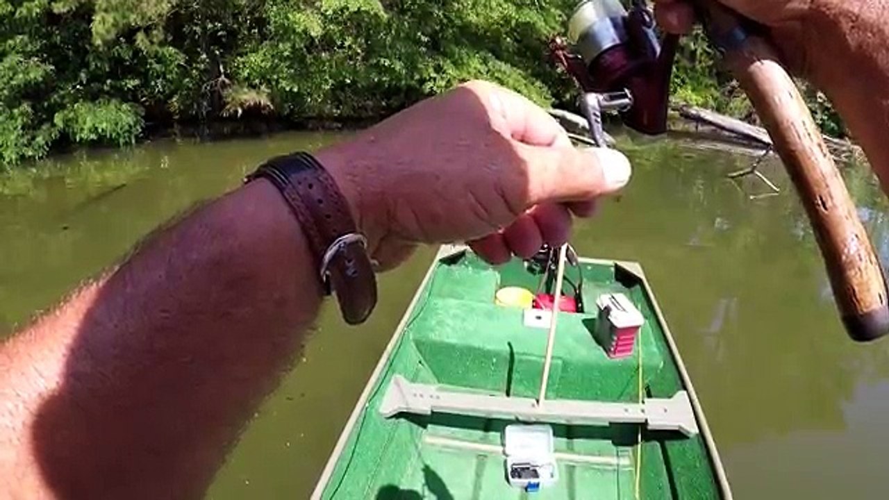 Bluegill Fishing - Fishing For Bluegill With A Hair Jig