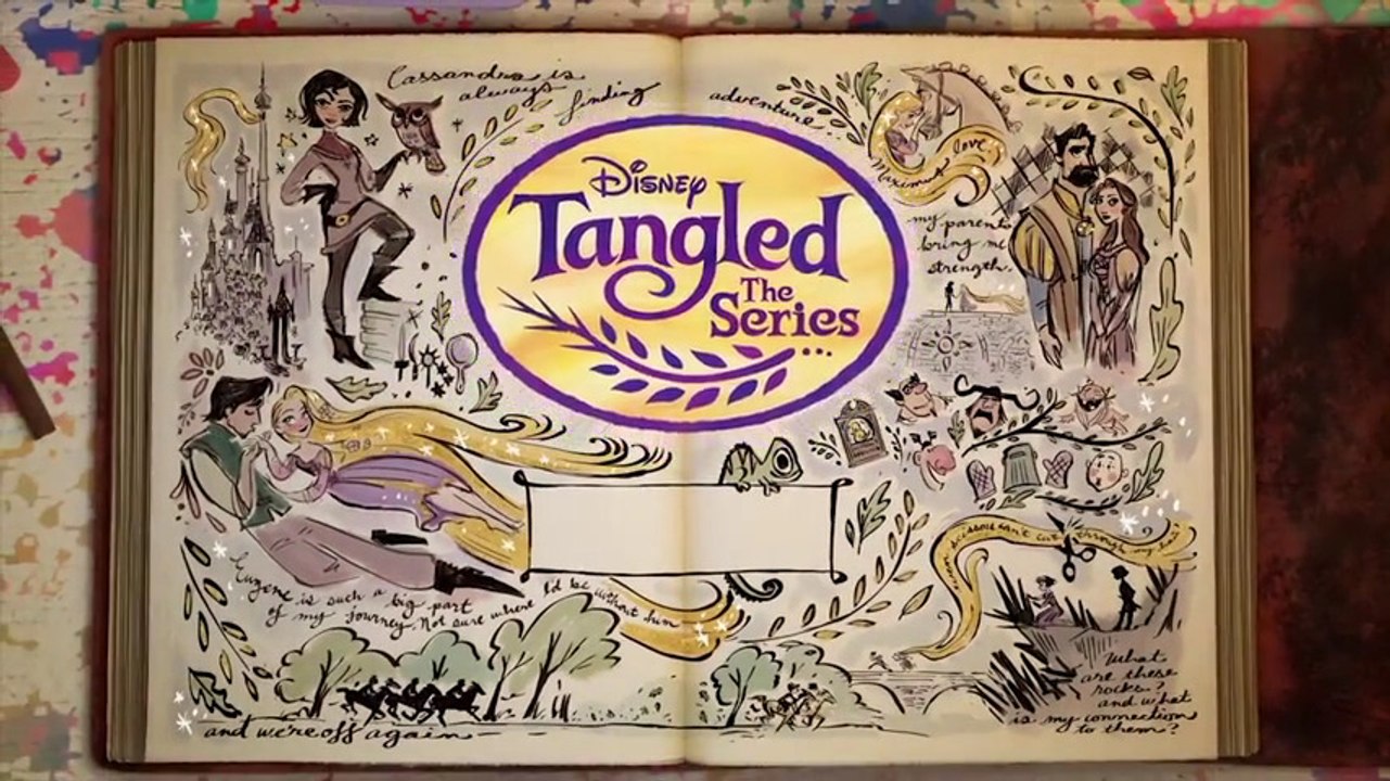 Tangled the series Short Cuts Featuring Rapunzel