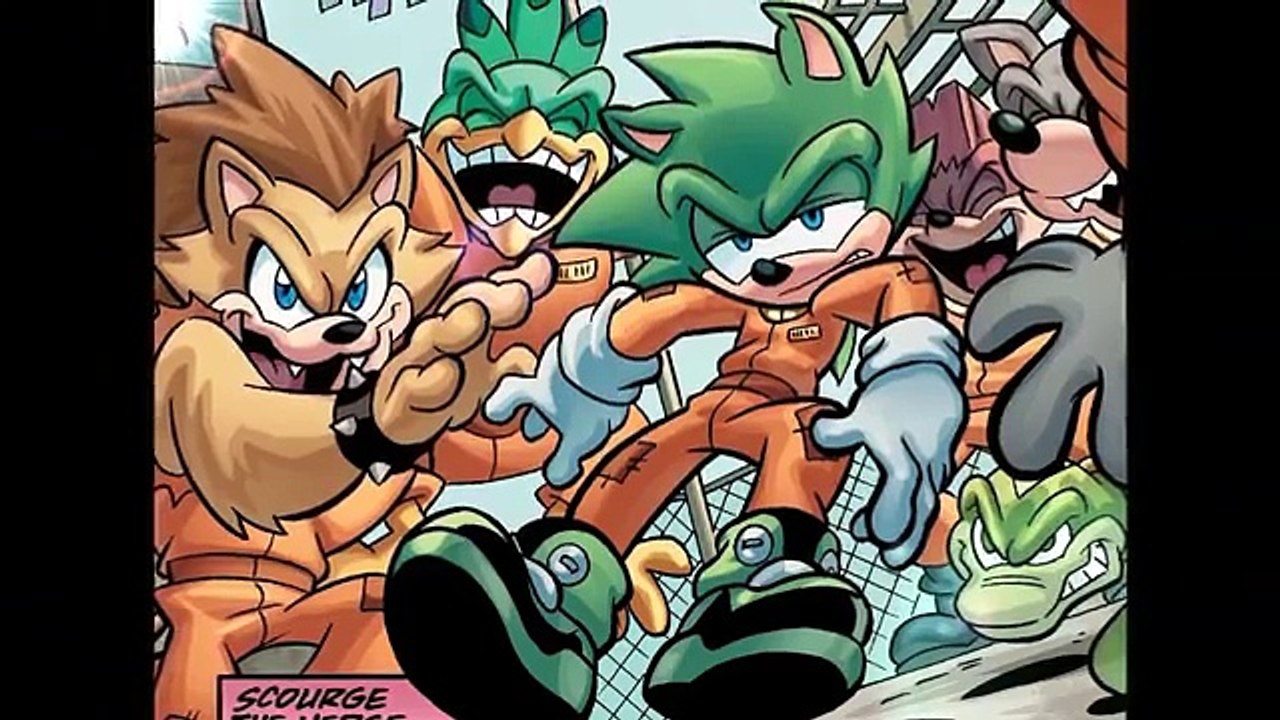 Sonic Universe Issue #30 Scourge Lockdown: Part 2 (Any Port In A Storm) Comic Drama