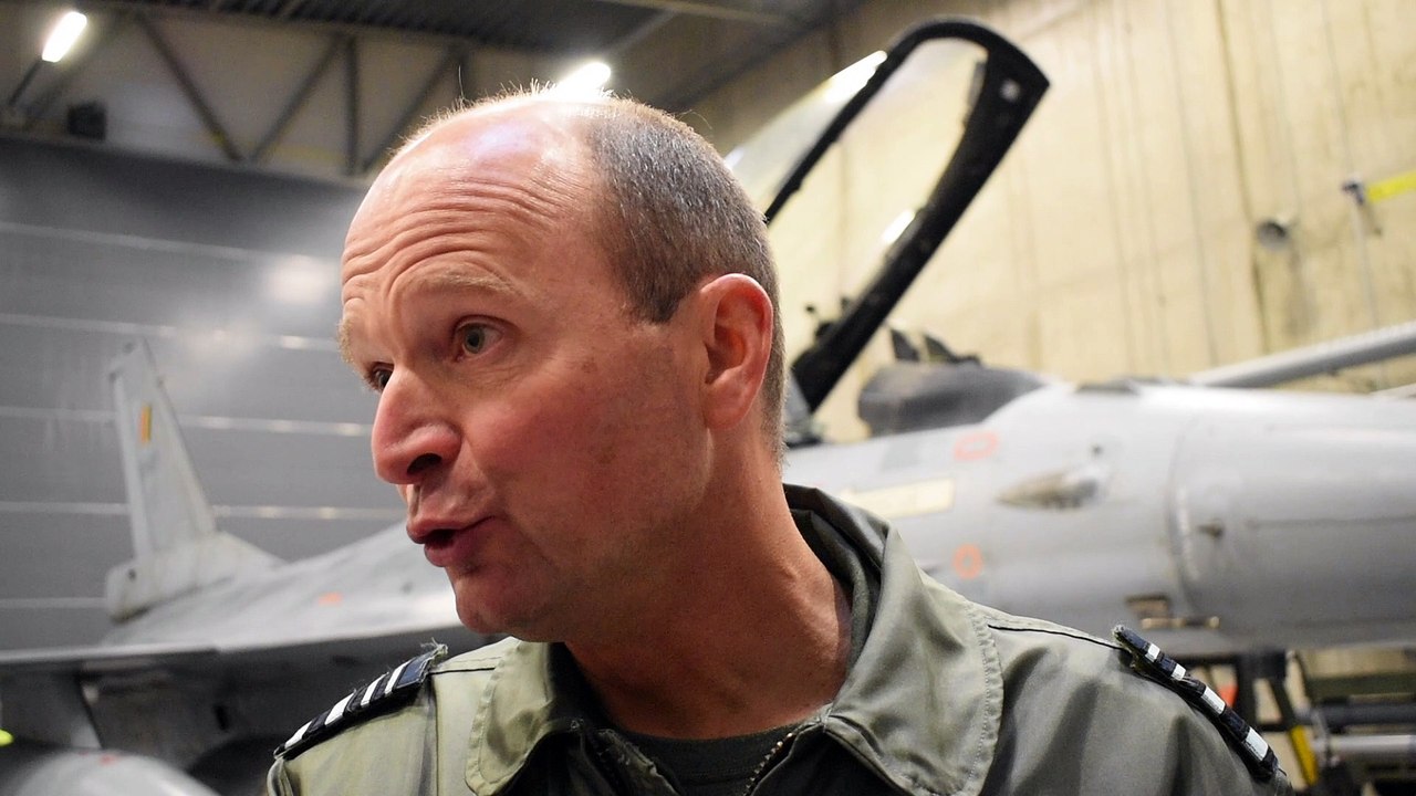 Le général-major aviateur parle du remplacement des F-16 belges