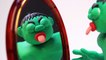 HULK HEAD SWAPS ELSA Superhero Play Doh Clay Stop Motion Animations Disney Frozen