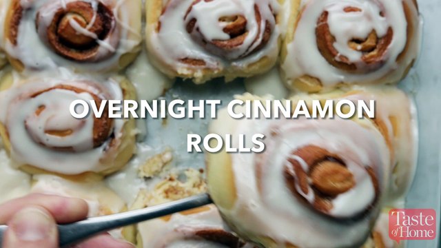 Overnight Cinnamon Rolls