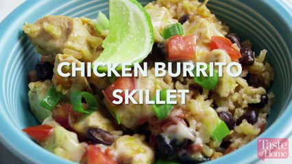 Chicken Burrito Skillet