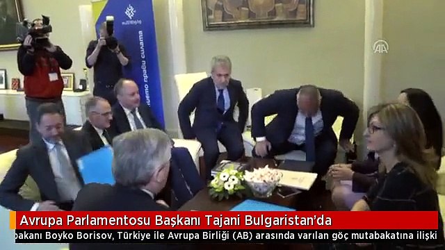 Avrupa Parlamentosu Başkanı Tajani Bulgaristan'da
