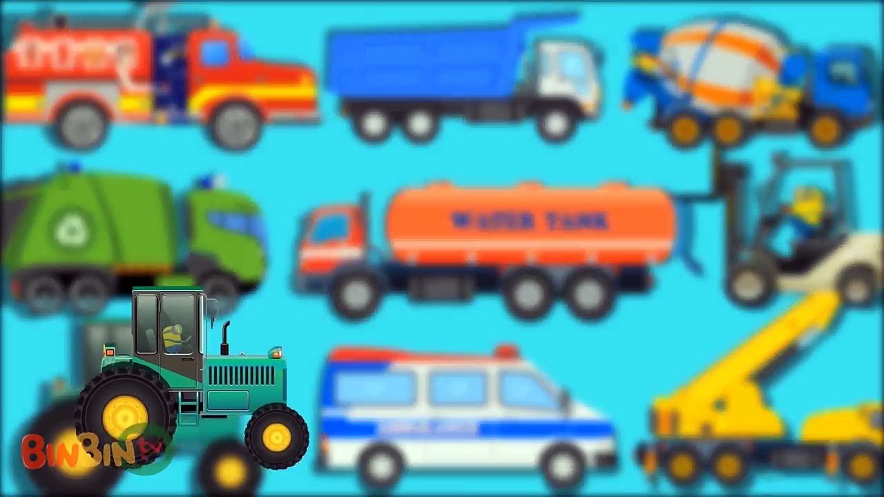 Car Garage | Evil to Good Transformation | Learn Street Vehicles for Children | BinBin Tv