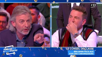 Gilles Verdez dézingue Benjamin Castaldi lors de son conseil de classe