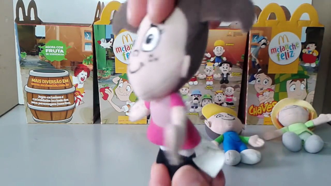 A Turma do Chaves de pelúcia Mc Lanche Feliz new