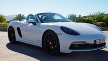 Porsche 718 Boxster GTS in Carrara White Metallic