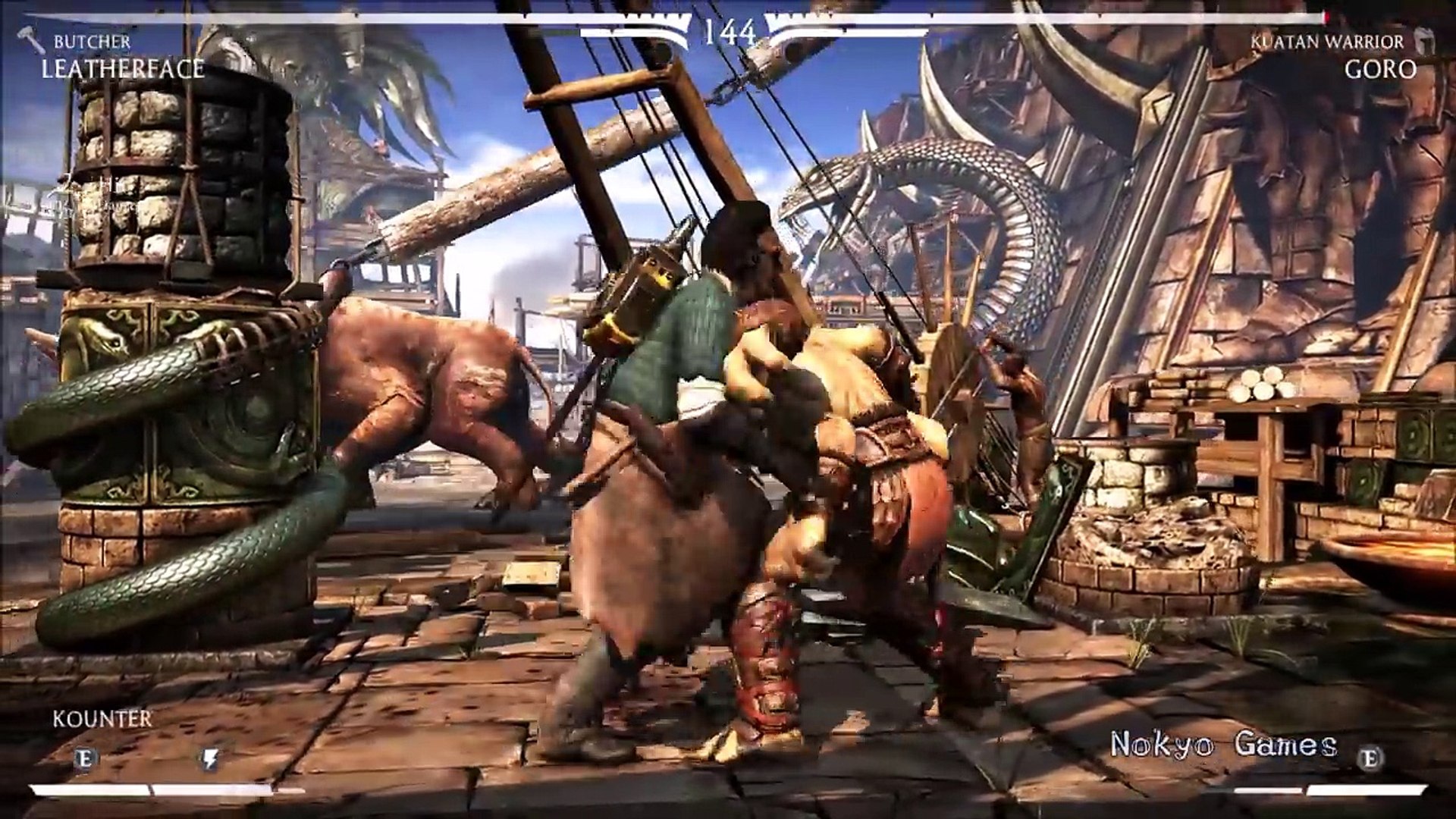 モータルコンバットxl レザーフェイス サバイバル 血まみれの高画質プレイ Mortal Kombat Xl Leatherface Survival Gameplay 60fps Video Dailymotion