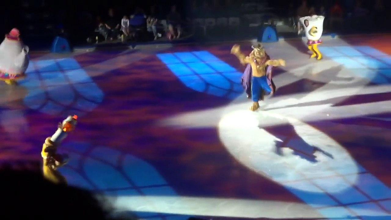 Disney on ice beauty and the beast fall