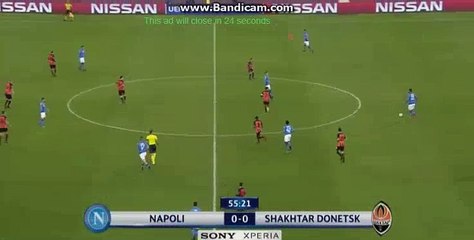 Napoli 1 - 0	 Shakhtar Donetsk