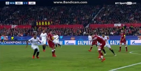 Beni  Yedder   Penalty  Goals - Sevilla 2-3 Liverpool 21.11.2017