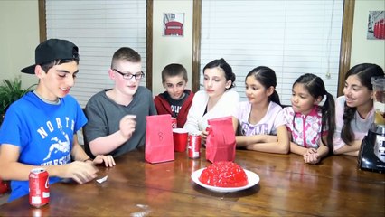 SMOOTHIE CHALLENGE | Worlds Largest Gummy Brain Will it Blend? | KidToyTesters