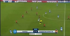Lorenzo Insigne Goal SSC Napoli 1-0 Shakhtar Donetsk - 21.11.2017