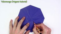 Origami Diamond EASY / Simple Detailed Instruction - Origami easy tutorial