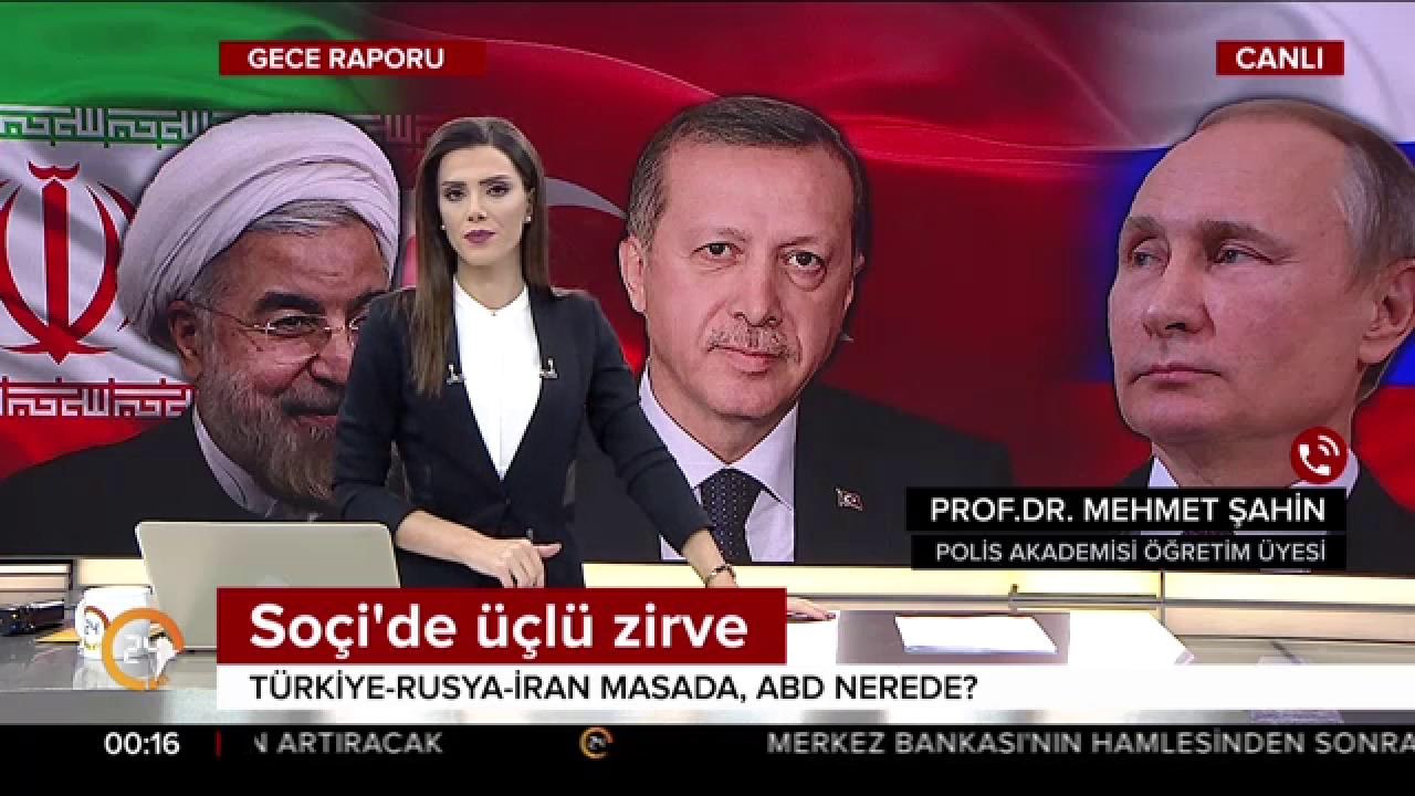 Soçi'de üçlü zirve