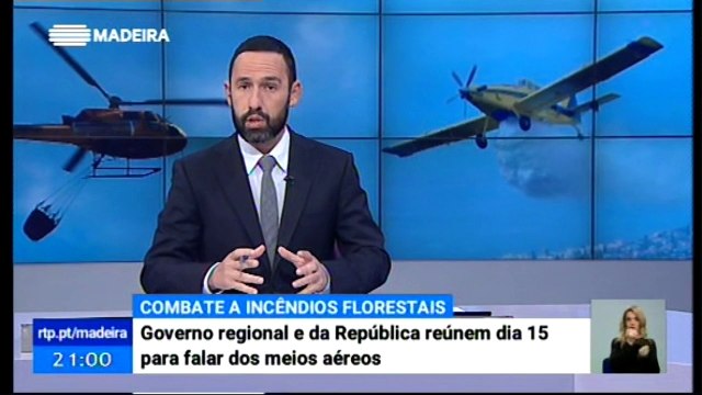 Discussão sobre parceiras entre Governos Regionais e da República nos Meios Aéreos a Combate a Incêndios