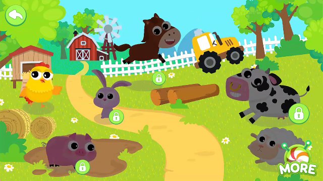 Best android games | Candybots Animals Learn Animal Sound Name | Fun Kids Games