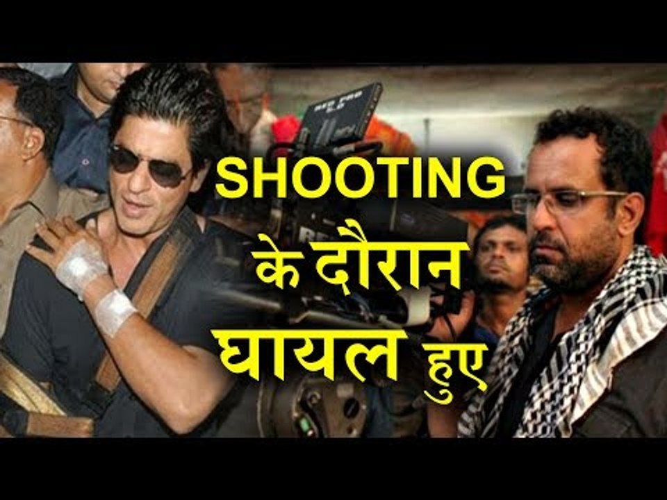 ShahRukh Khan Injured while Shooting Set of Anand L. Rai's Film