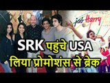 Shahrukh Khan in Los Angeles, take a Break from Jab Harry Met Sejal Promotions