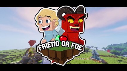 I LOST MY FIRST LIFE!! - FRIEND OR FOE! #2 | MINECRAFT