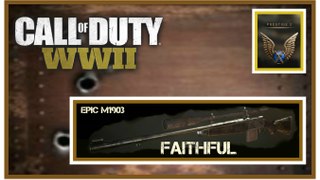prestige 2  m1903 faithful variant sniper rifle call of duty ww2 gameplay