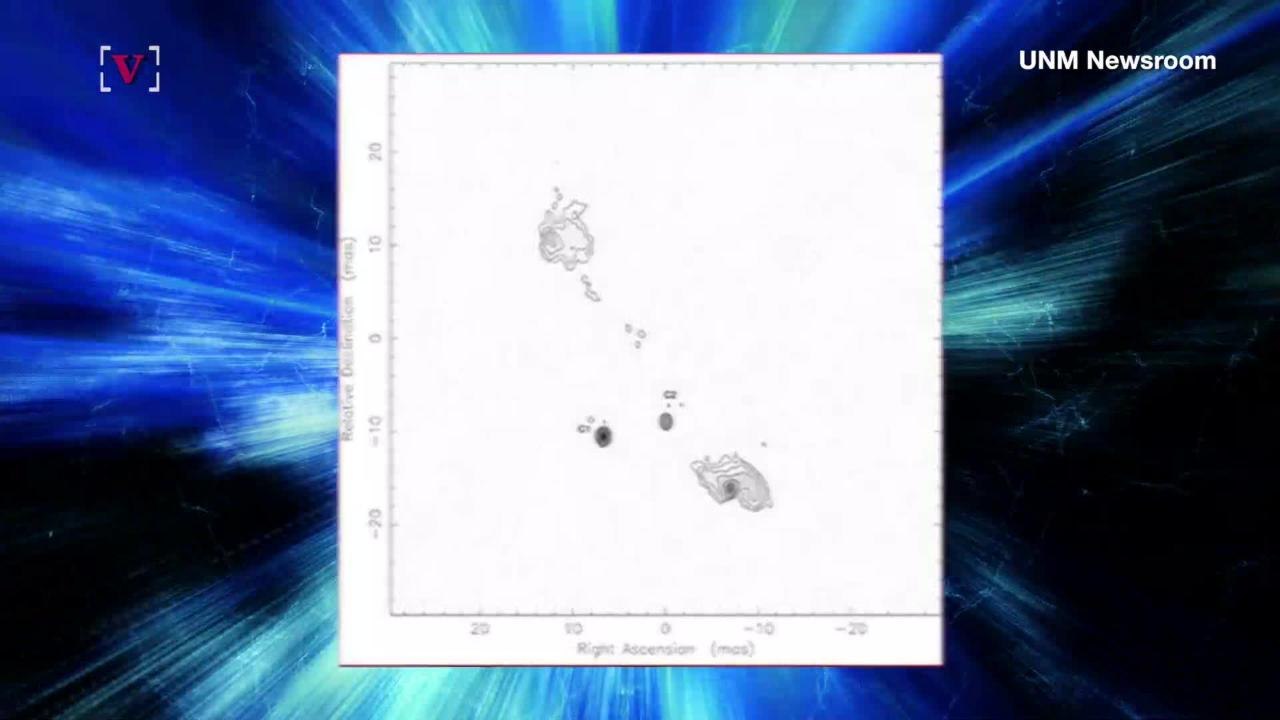Scientists Discover Two Massive Black Holes Orbiting Each Other