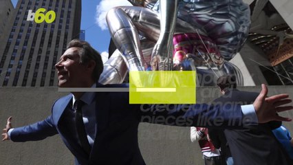 A Giant Inflatable Ballerina Takes Over New York's Rockefeller Center