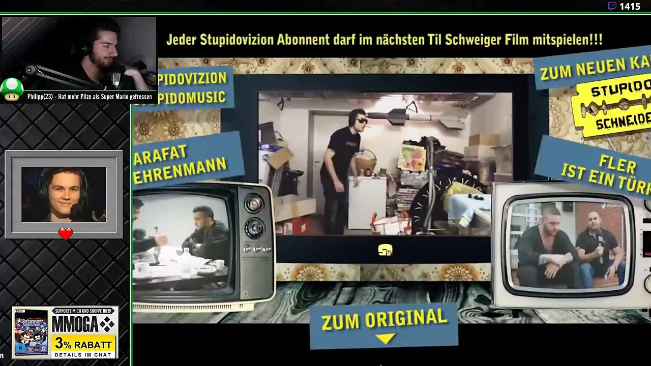 Kutcher REAGIERT auf YOUTUBE KACKE | Livestream Reaction