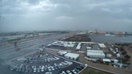 Walls of Rain Sweep Over Jeddah in Timelapse Footage