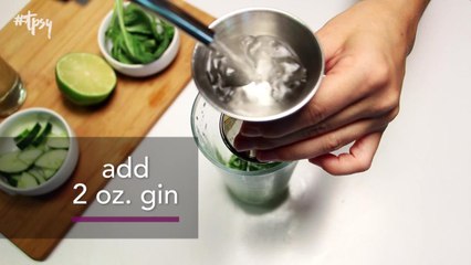 This Cucumber Basil Gimlet is as Fresh as it Gets