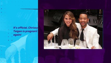 BABY ALERT: Chrissy Teigen is pregnant with baby no. 2