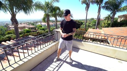 OUTDOOR GAMING SETUP ON BALCONY! *BEST VIEW EVER*