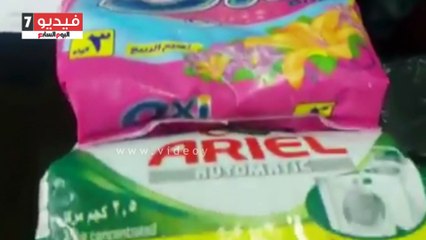 ضبط 7 أطنان منظفات مغشوشة فى حملة تموينية ببورسعيد