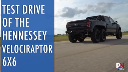 A Test Drive Of The Hennessey VelociRaptor 6x6
