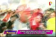 Alondra García Miró se reunió con prima de Paolo Guerrero