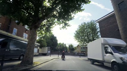 Heroic Bystander Takes Down Moped Criminals