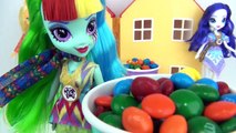MY LITTLE PONY MLP Legend Of Everfree Special Edition Full Set Dolls / M&M Candy Cup Surprise / TUYC