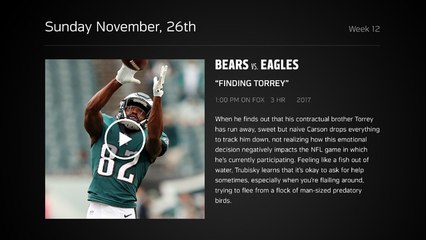 DDFP: Bears at Eagles Week 12 preview