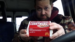 McDonalds Currywurst Test [unboxing]