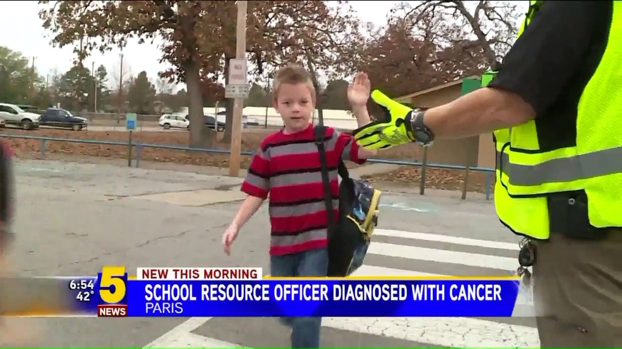 Community Rallies Behind School Resource Officer Diagnosed with Cancer