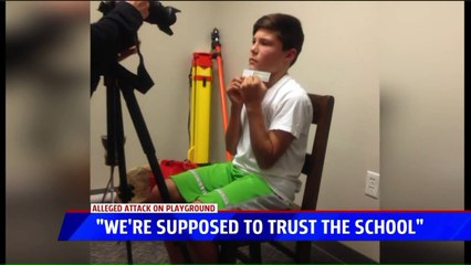 Parents Say Son Could Have Been Killed in School Playground Attack