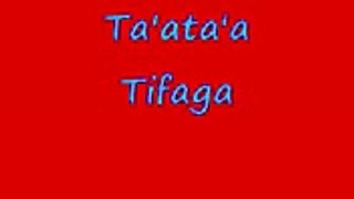 Ta'ata'a Tifaga .wmv