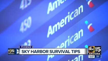 Some quick tips for managing time at Sky Harbor Airport during the holidays