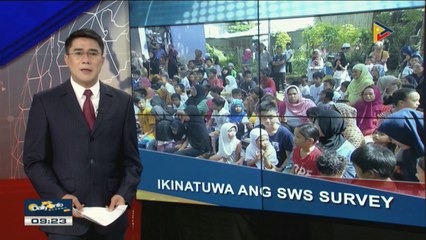 Palasyo, ikinatuwa ang resulta ng SWS survey hinggil sa pagtulong sa Marawi City